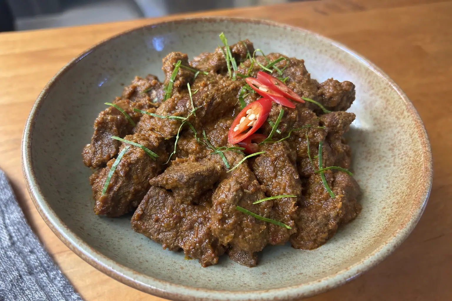 Beef Rendang: slow cooked beef rendang with coconut milk — Dinner recipe | Afoodrink