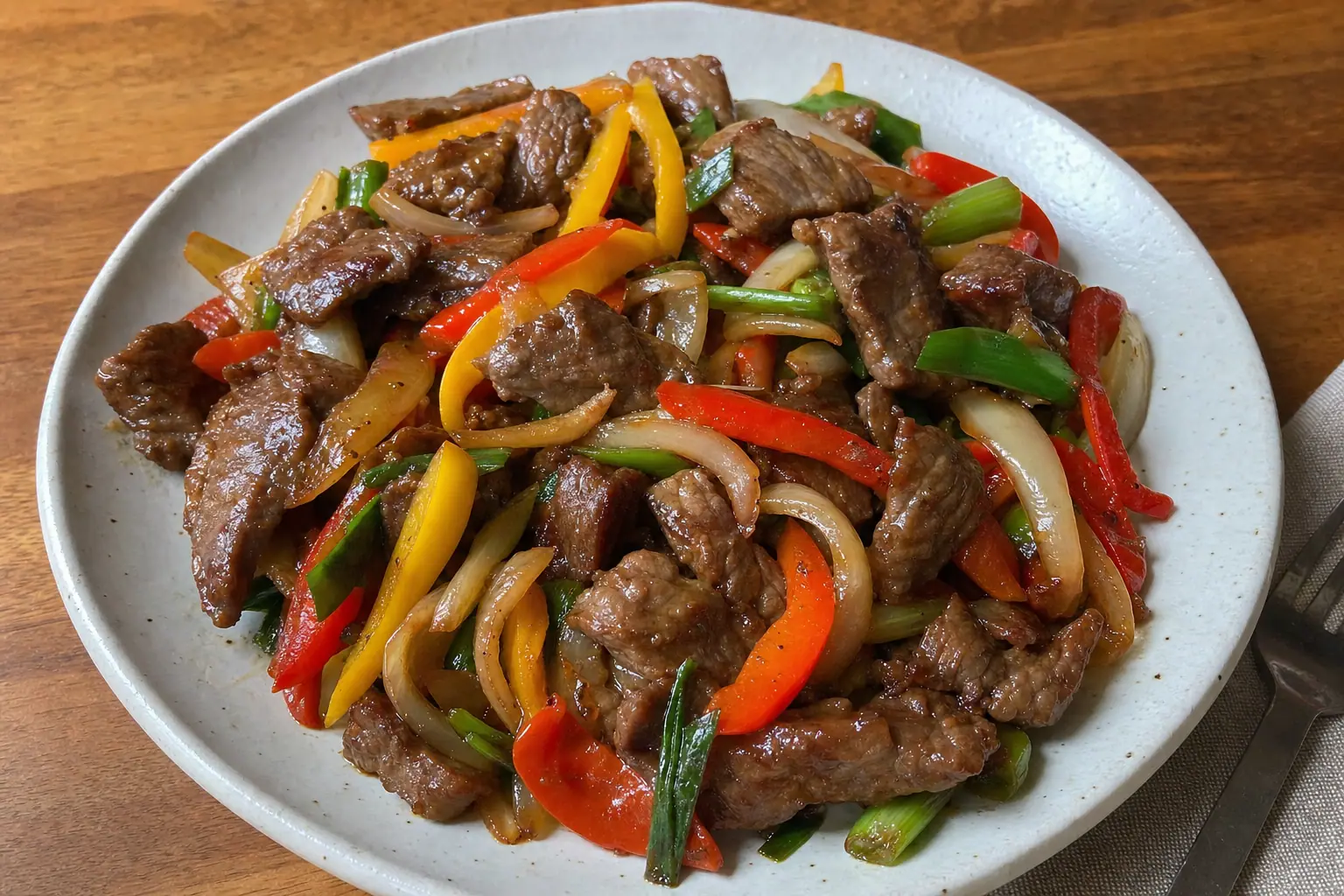 Beef Stir Fry: easy beef stir fry with vegetables — Dinner recipe | Afoodrink