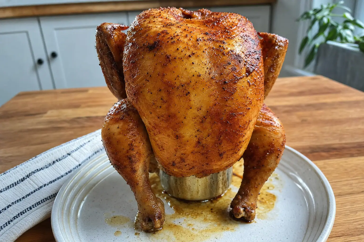 Beer Can Chicken: easy beer can chicken on the grill — Dinner recipe | Afoodrink