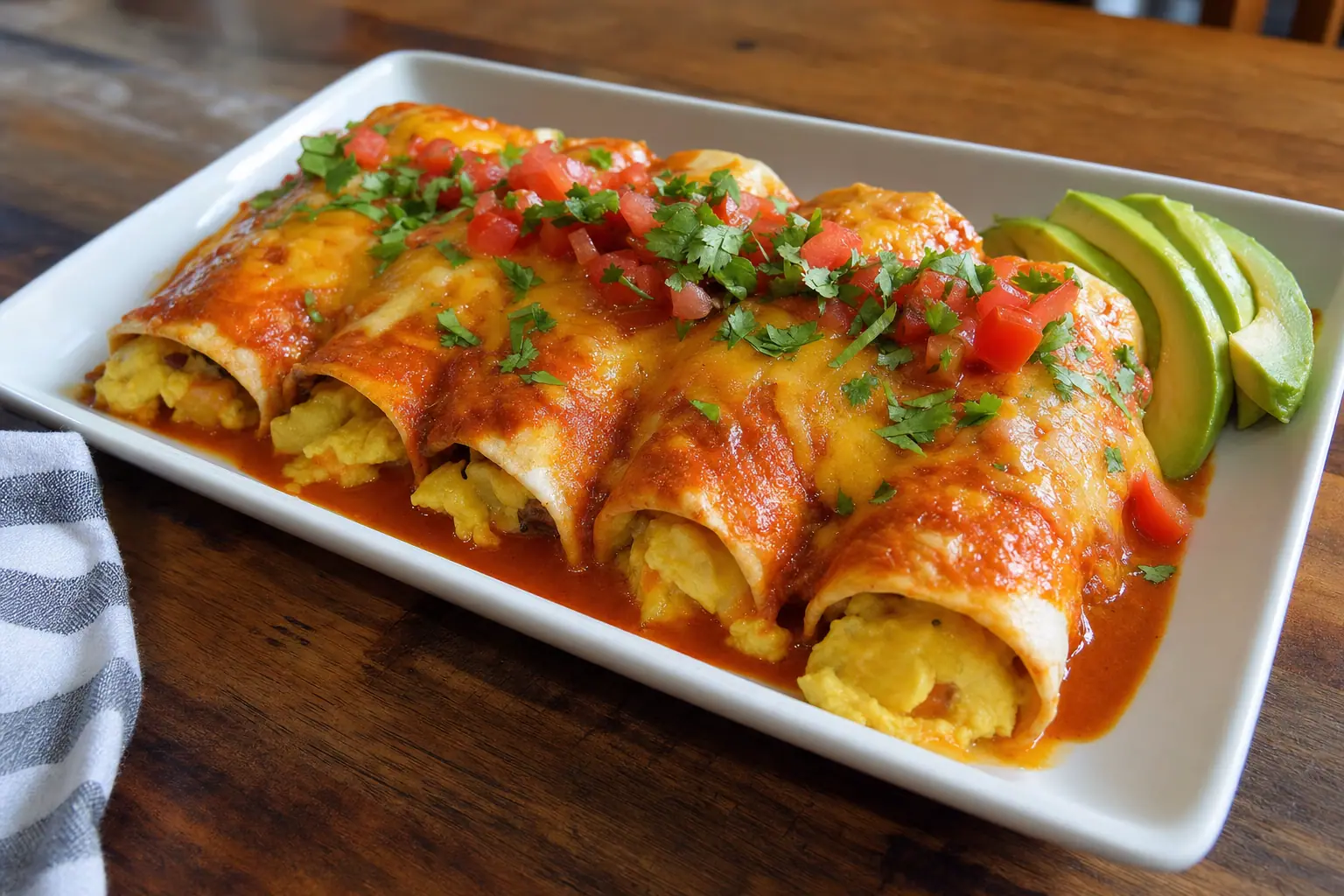 Breakfast Enchiladas: make ahead breakfast enchiladas — Breakfast recipe | Afoodrink