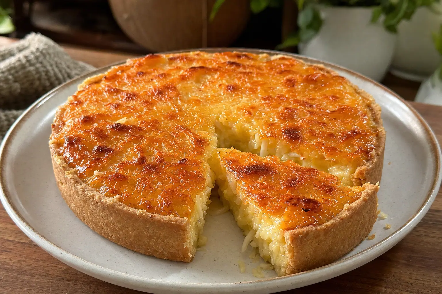 Buko Pie: young coconut pie — Desserts recipe | Afoodrink