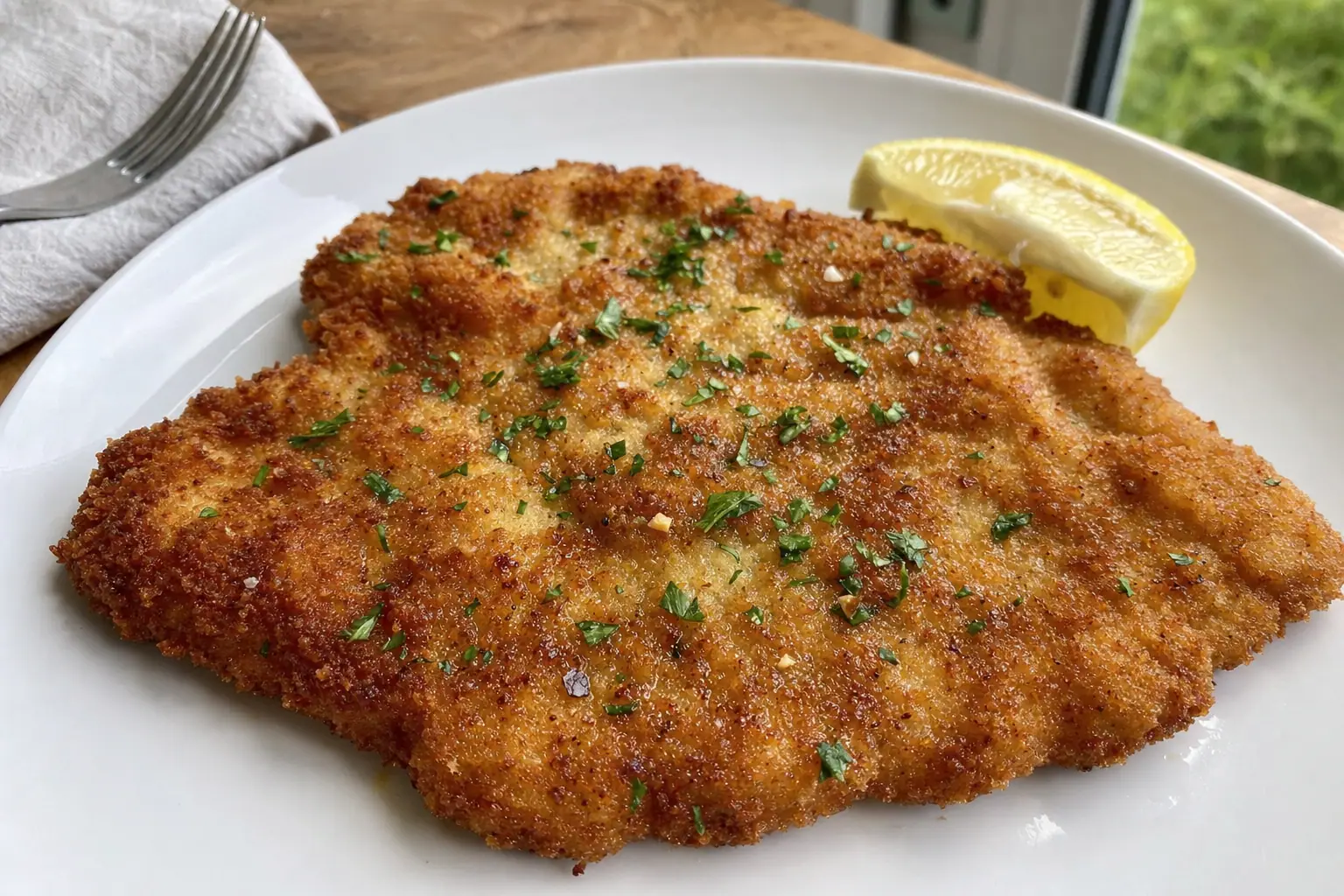 Chicken Milanese: Italian chicken cutlets with arugula — Dinner recipe | Afoodrink