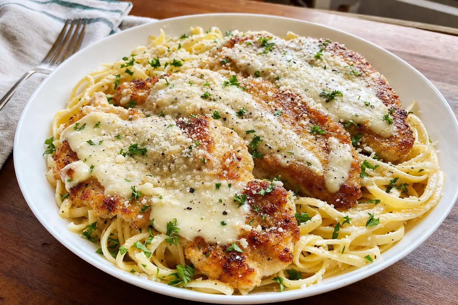 Chicken Romano: chicken romano with lemon butter sauce — Main Course recipe | Afoodrink