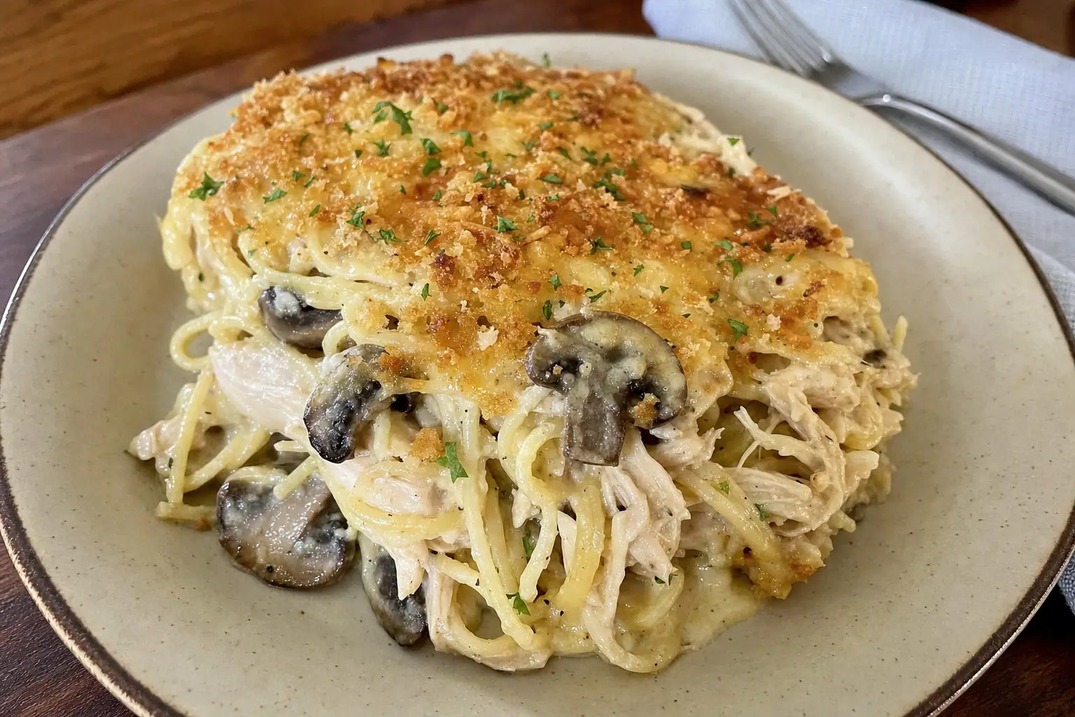 Chicken Tetrazzini: dinner — Pasta Recipes recipe | Afoodrink
