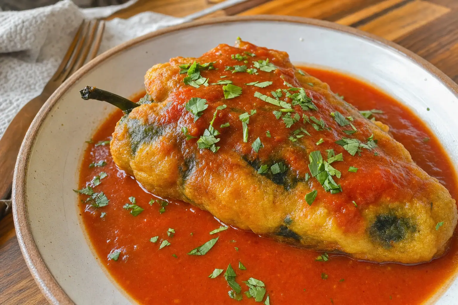 Classic Chili Relleno: chile relleno — Dinner recipe | Afoodrink