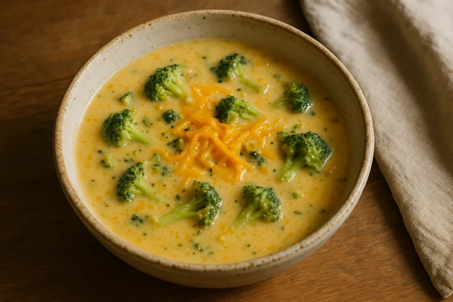 Cozy Broccoli Cheddar Soup: Cheddar Cheese Soup — Lunch & light meals recipe | Afoodrink