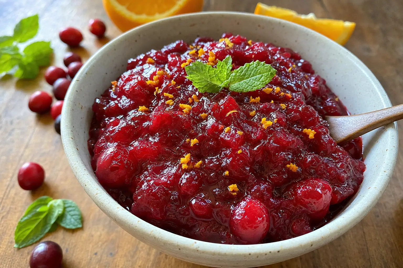 Classic Cranberry Sauce: homemade cranberry sauce with orange juice — Holiday recipe | Afoodrink