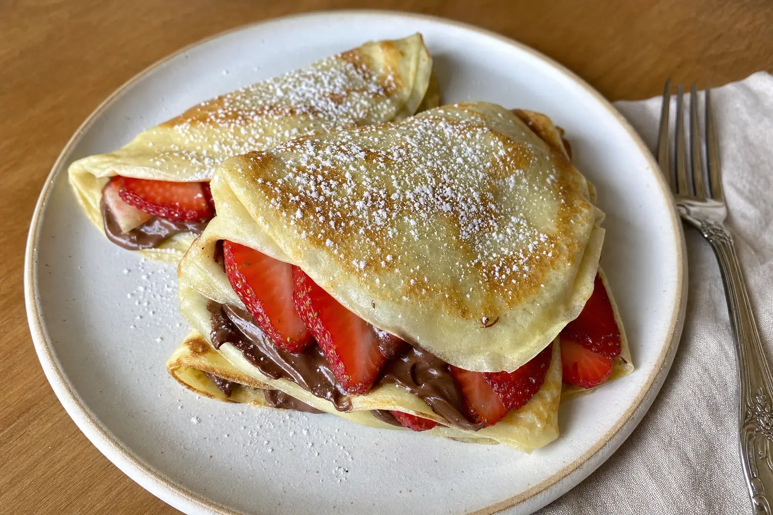 Simple Homemade Crepes: basic crepe batter — Breakfast recipe | Afoodrink