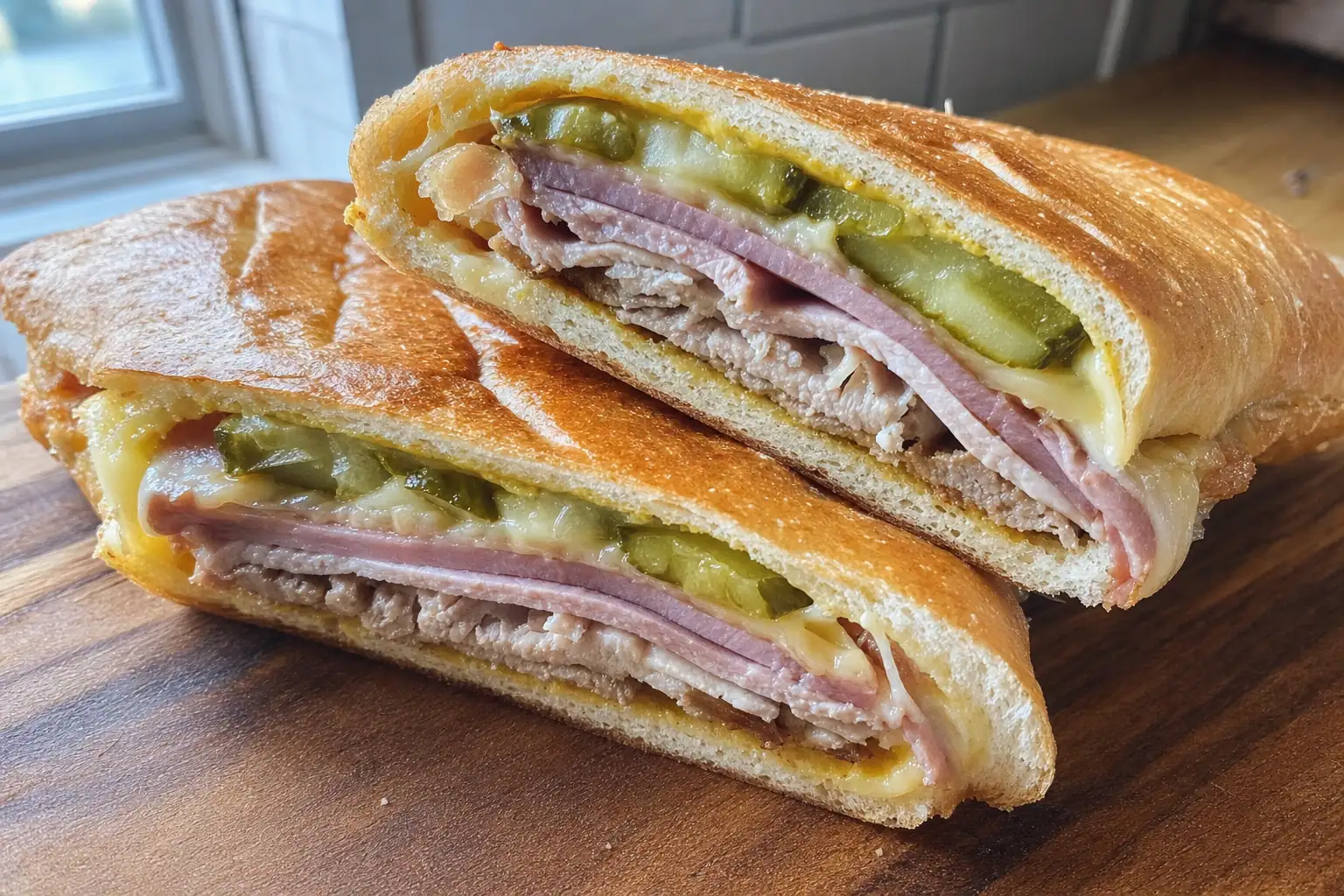 Cuban Sandwich: classic Cuban sandwich with roast pork — Lunch & light meals recipe | Afoodrink