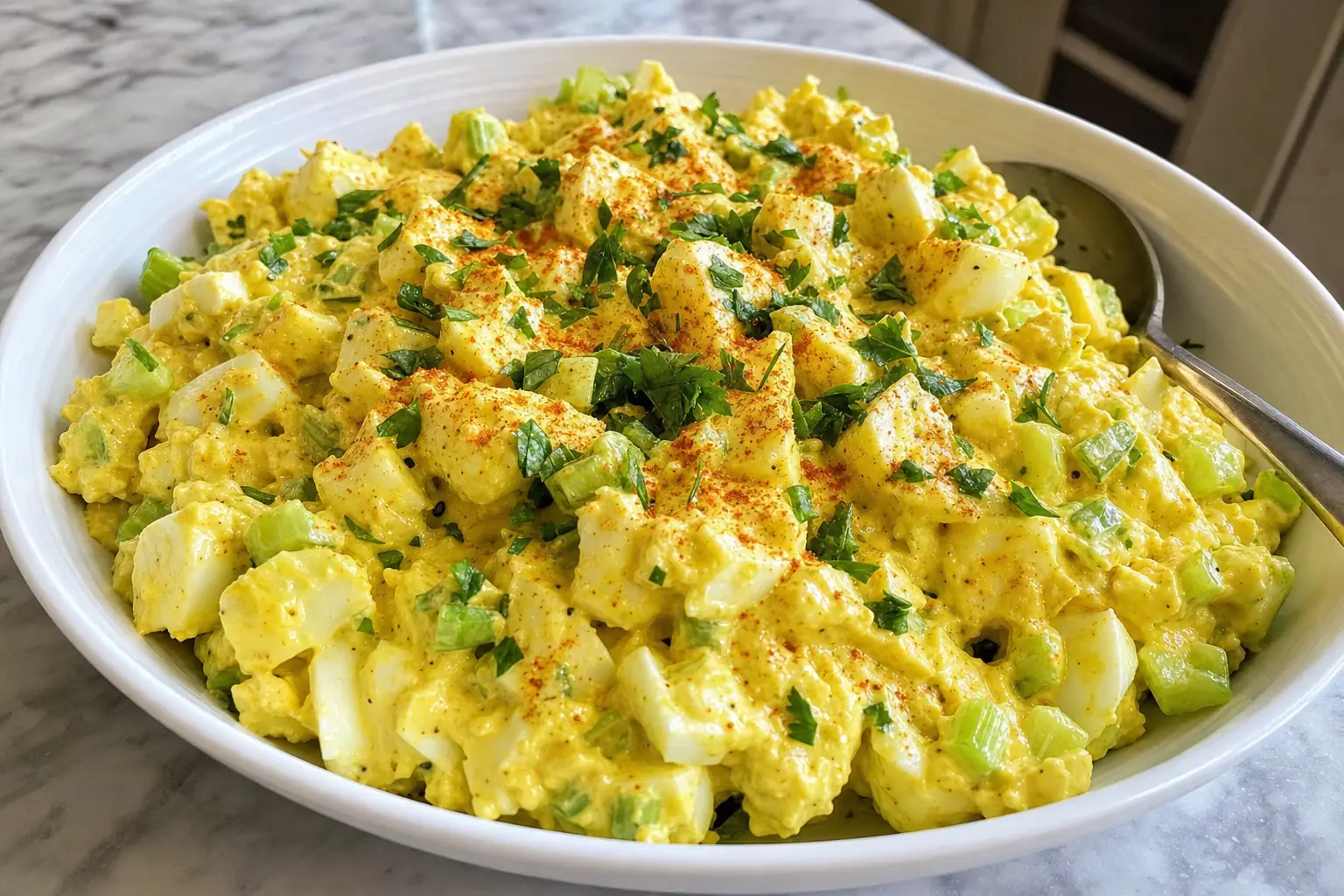 Curried Egg Salad: easy curry egg salad for sandwiches — Salads recipe | Afoodrink
