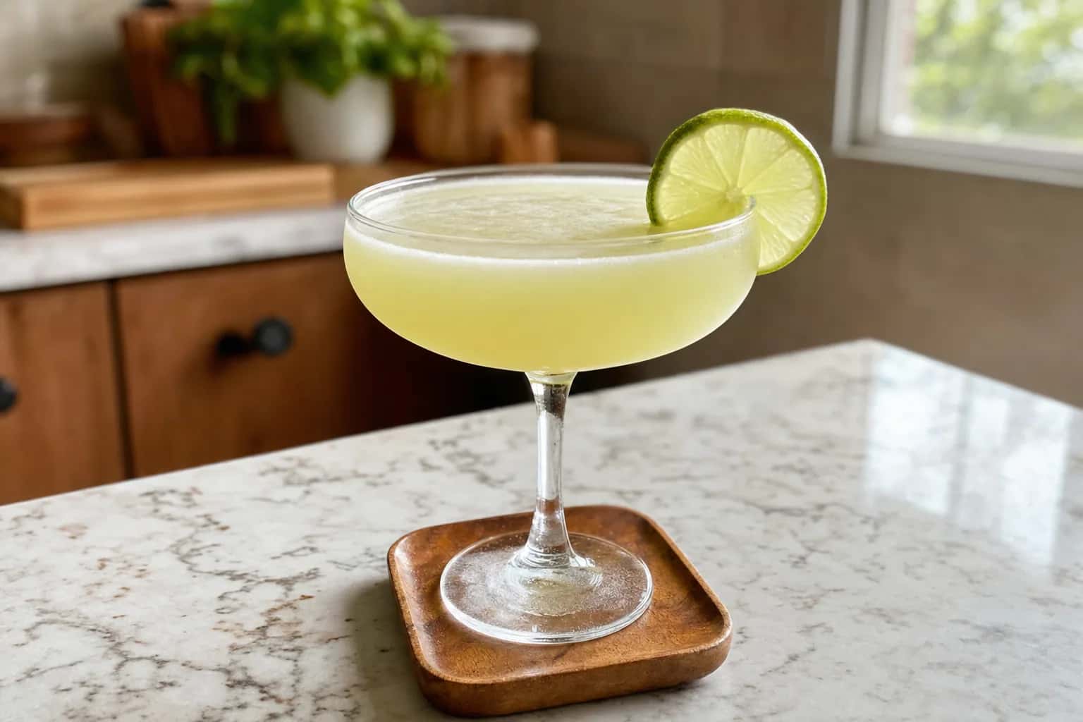 Classic Daiquiri: fresh lime daiquiri cocktail — Drinks recipe | Afoodrink