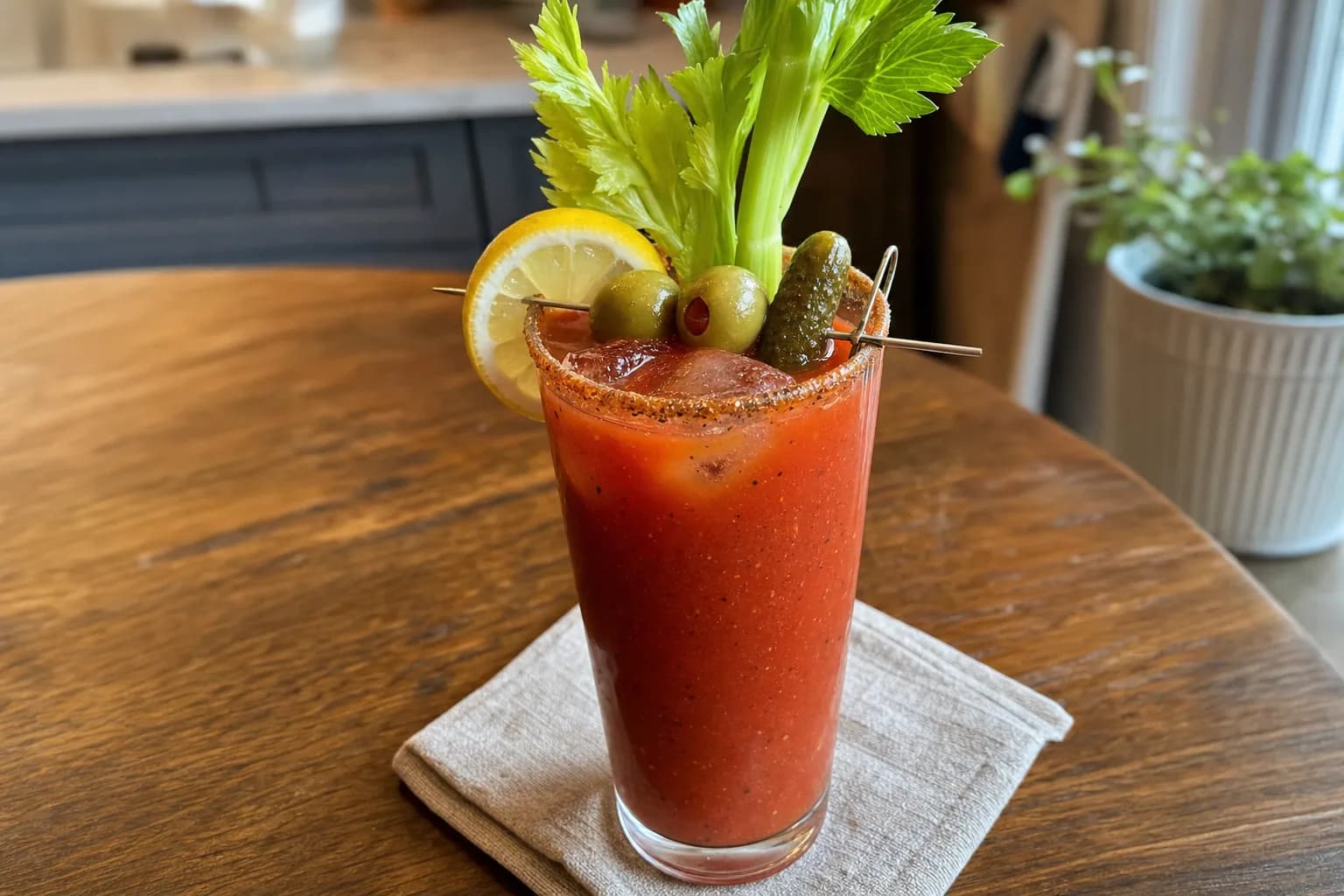 Easy Bloody Mary: classic Bloody Mary with tomato juice — Drinks recipe | Afoodrink