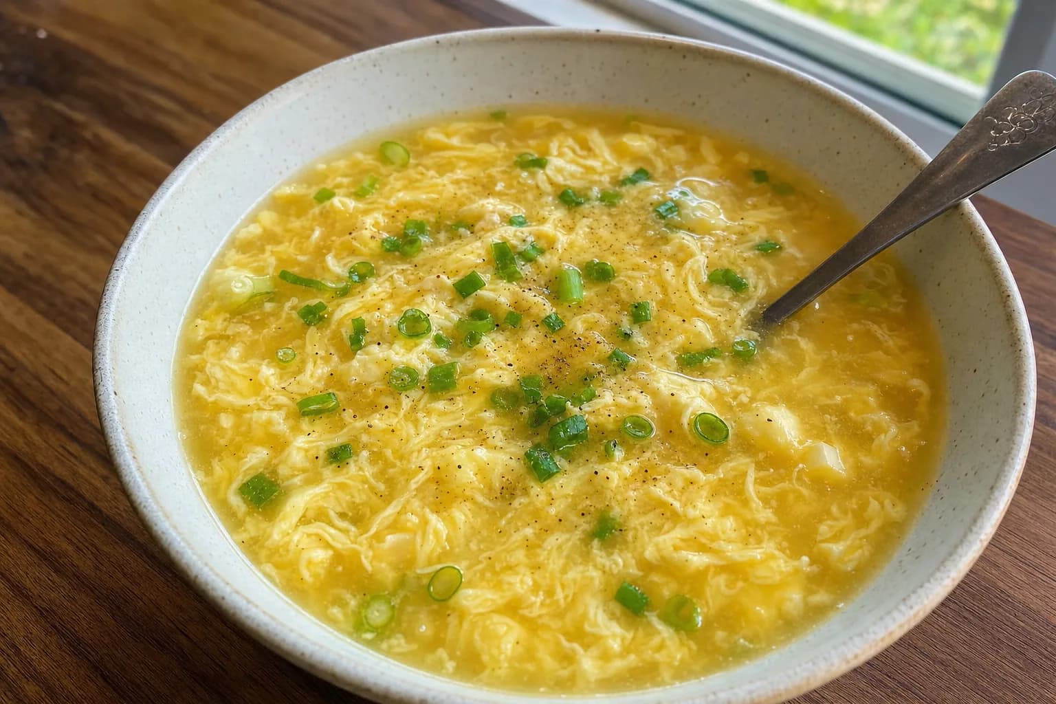 Egg Drop Soup: Chinese-American egg drop soup — Lunch & light meals recipe | Afoodrink