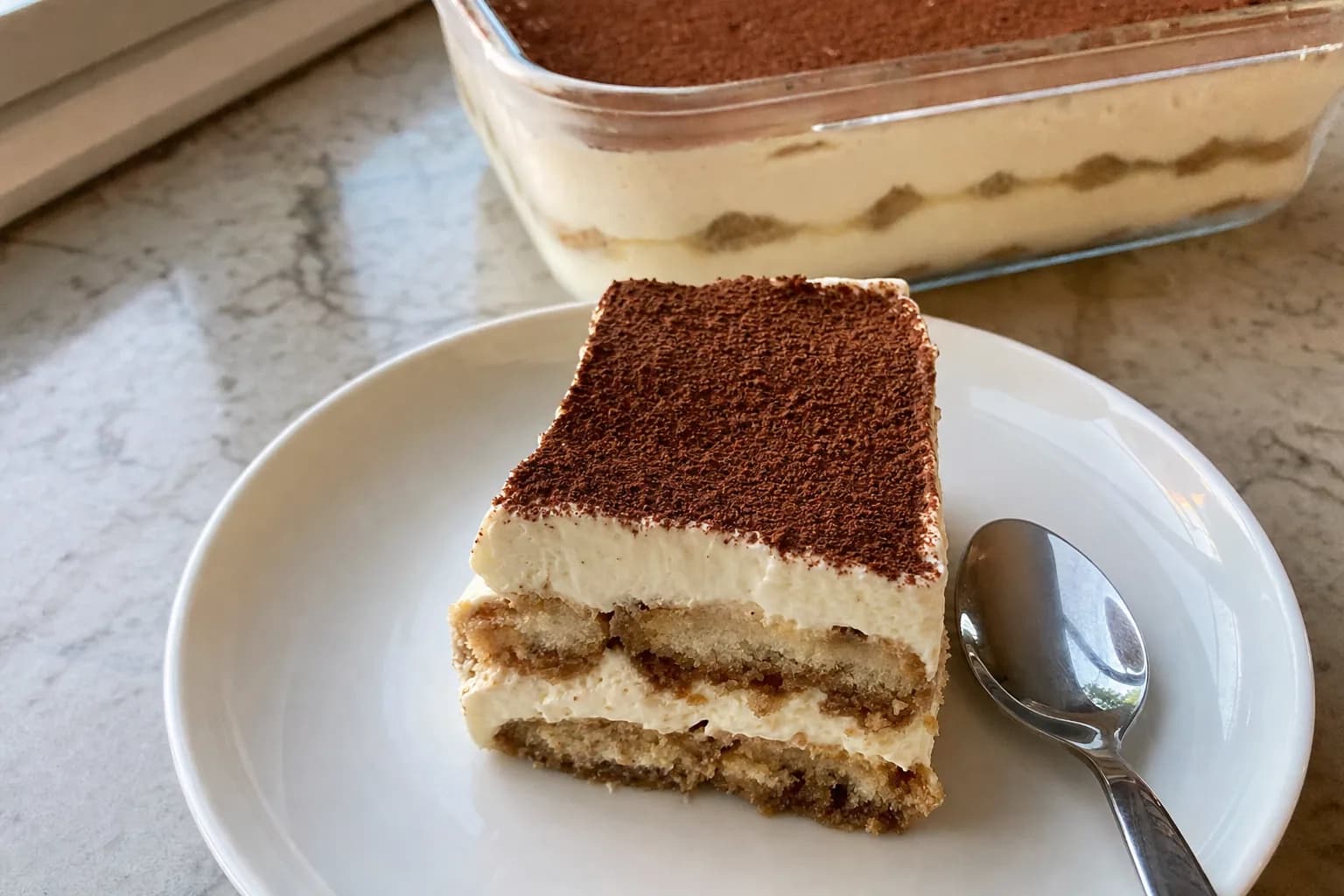 Eggless Tiramisu: no raw egg tiramisu — Desserts recipe | Afoodrink