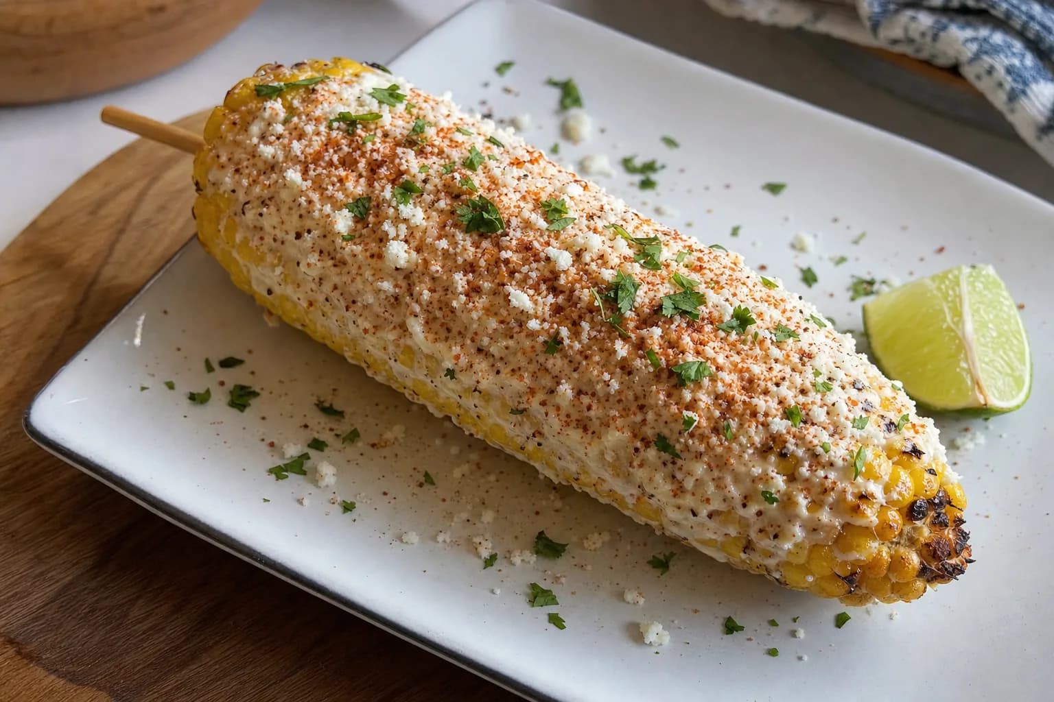 Elote (Mexican Street Corn): Mexican street corn on the cob — Snacks recipe | Afoodrink