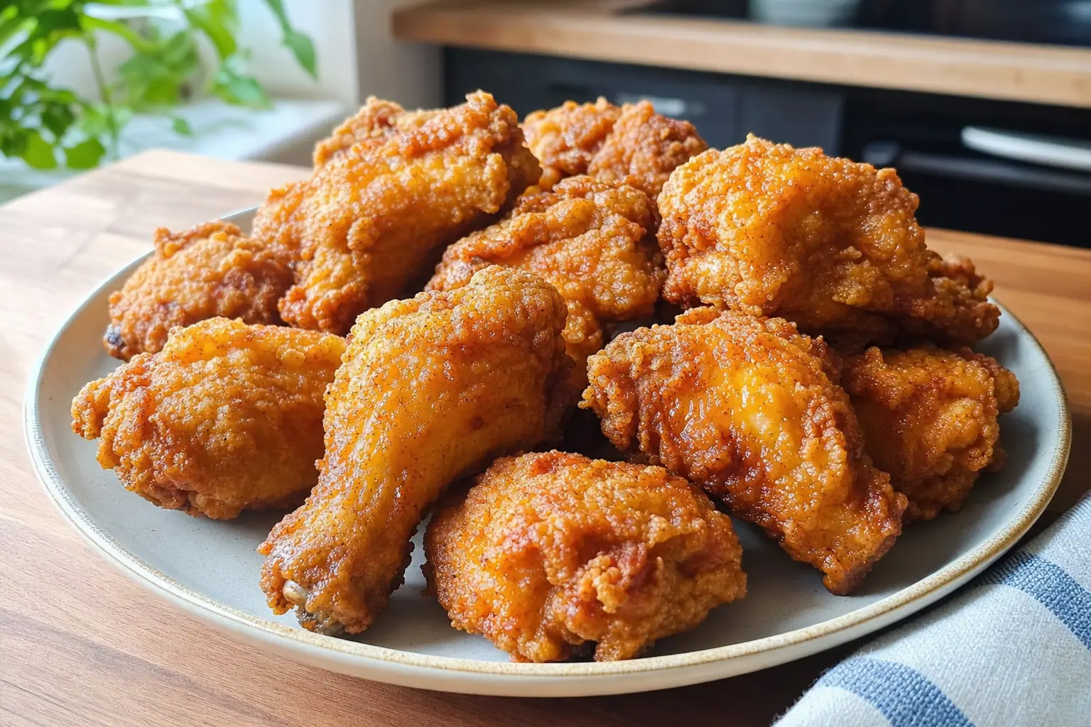 Crispy Fried Chicken: buttermilk fried chicken — Dinner recipe | Afoodrink