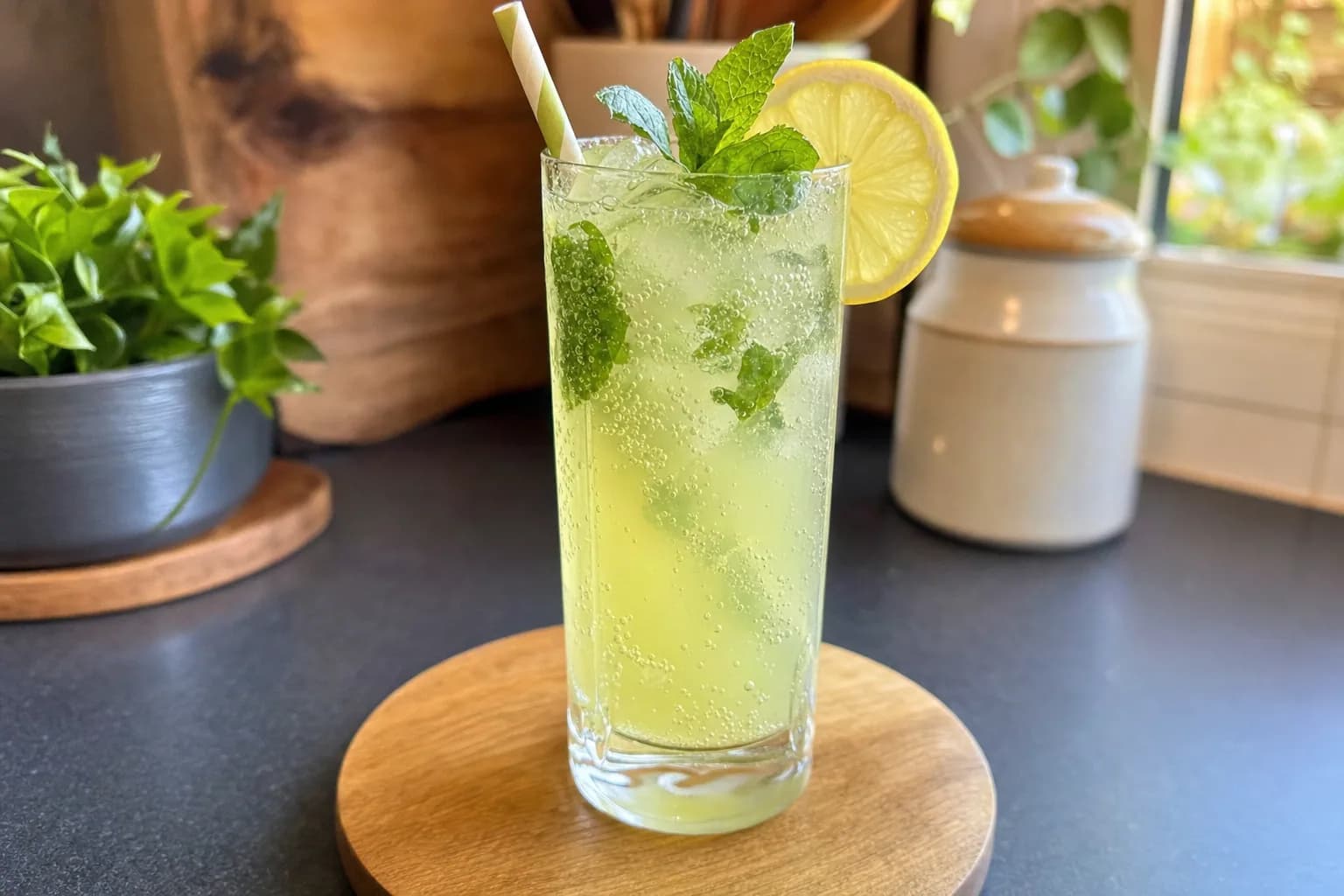 Gooseberry & Elderflower Fizz: nonalcoholic gooseberry summer drink — Drinks recipe | Afoodrink