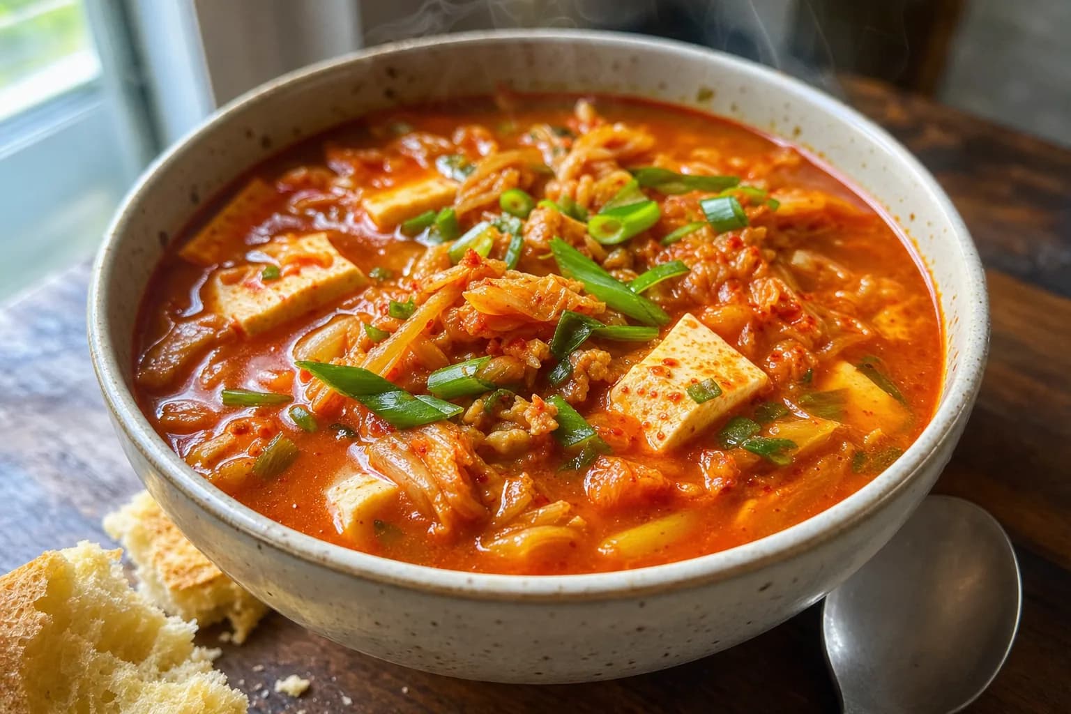 Kimchi Soup: kimchi jjigae with tofu — Dinner recipe | Afoodrink