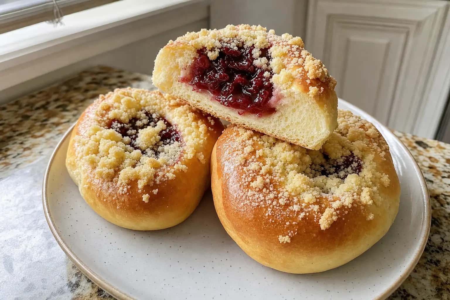 Fruit Kolache: Czech fruit kolache — Baking recipe | Afoodrink
