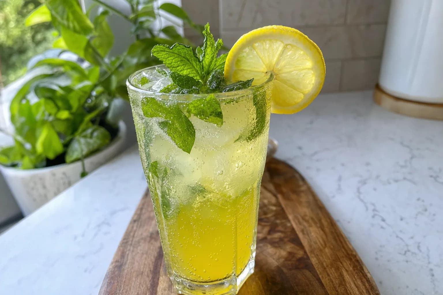 Limoncello Mojito: Italian mojito with limoncello — Drinks recipe | Afoodrink