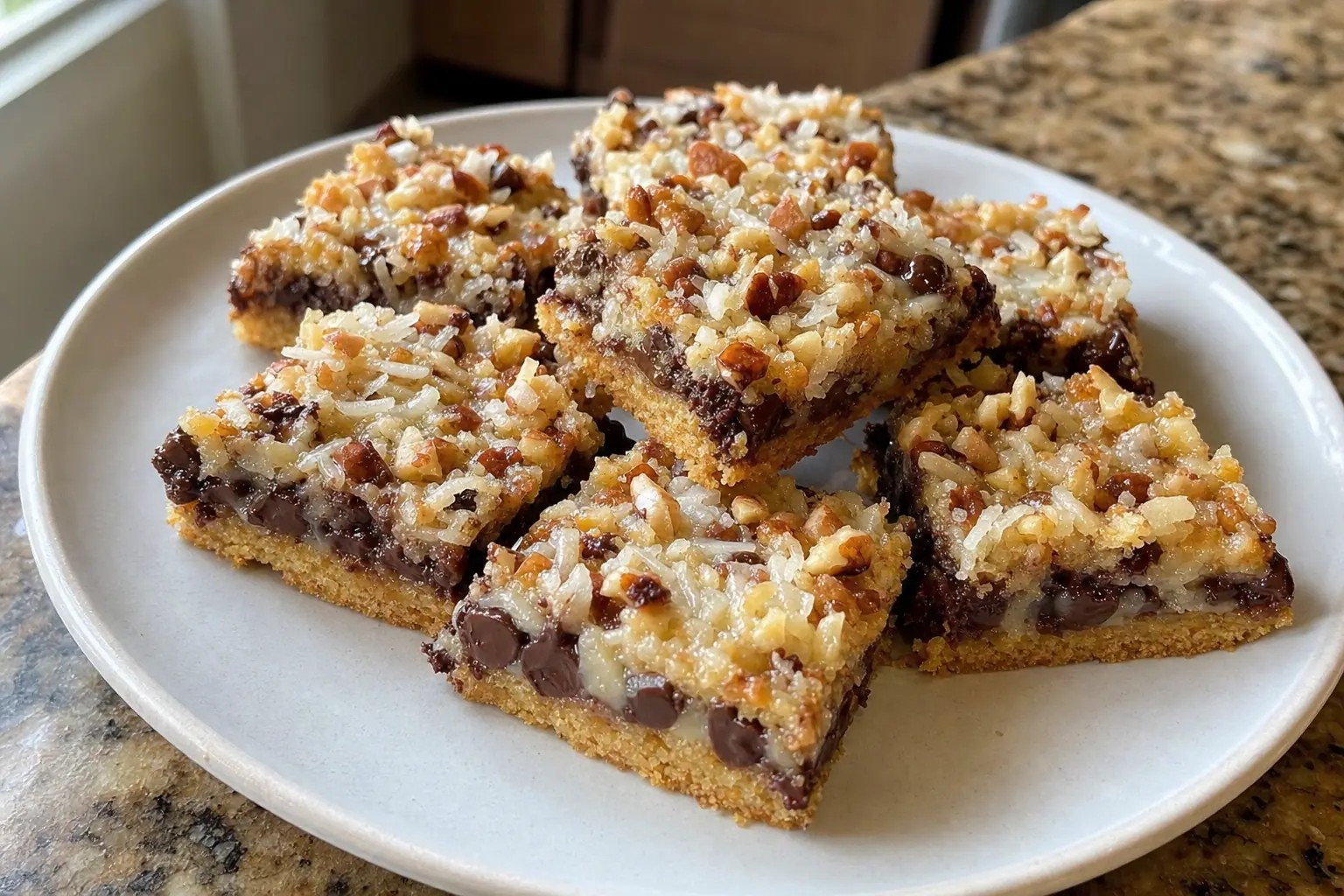 Magic Bars: easy seven layer bars — Desserts recipe | Afoodrink