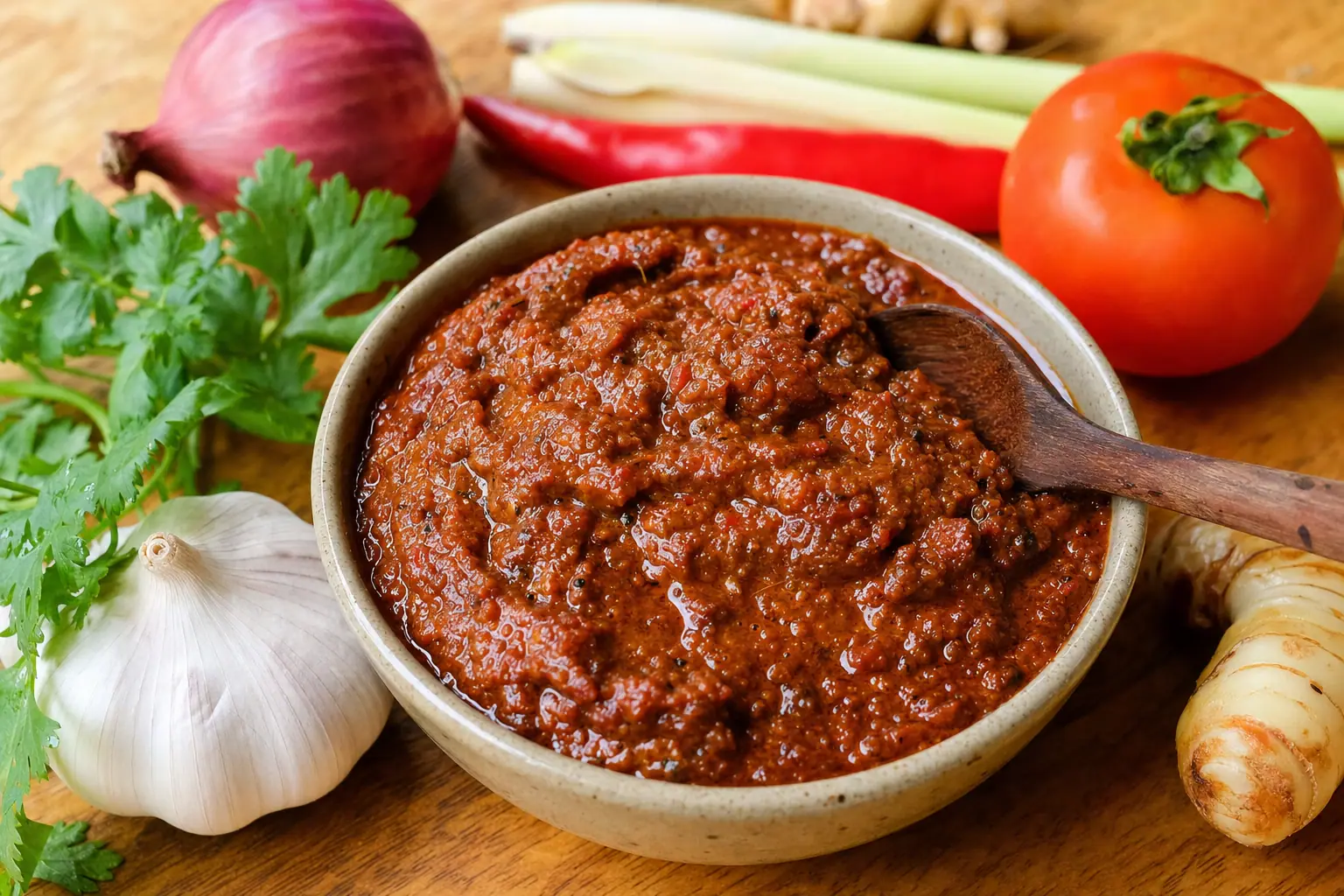 Massaman Curry Paste: homemade massaman curry paste — Vegan Recipes recipe | Afoodrink