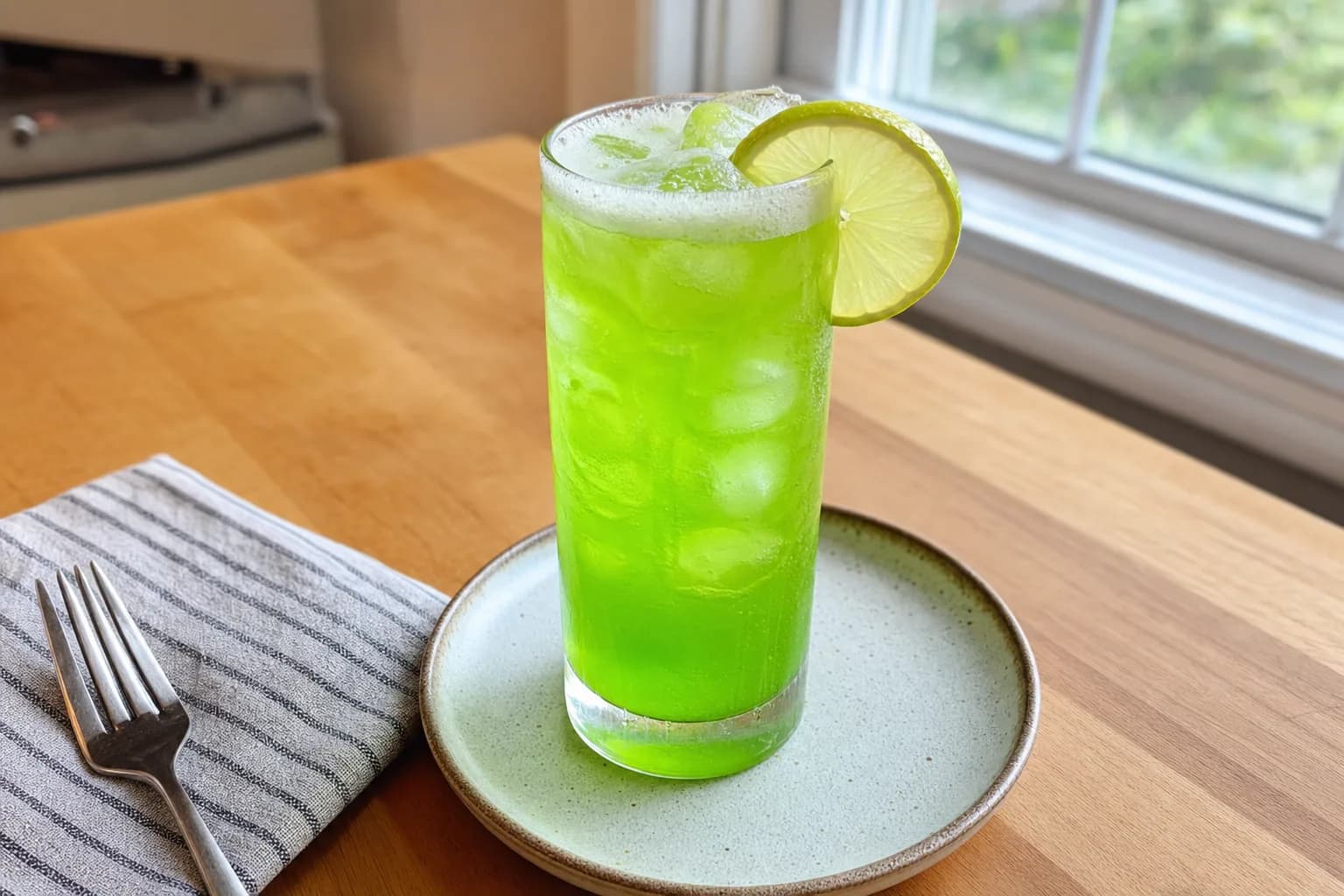 Midori Sour: classic Midori sour cocktail — Drinks recipe | Afoodrink