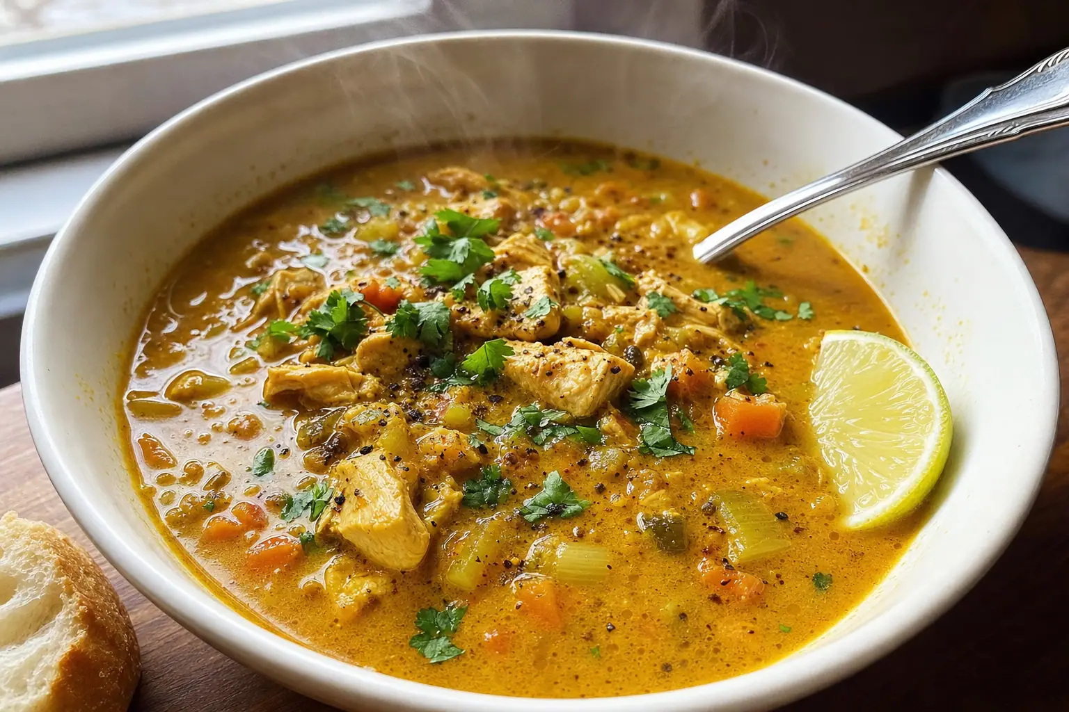 Mulligatawny Soup: Anglo-Indian chicken mulligatawny soup — Lunch & light meals recipe | Afoodrink