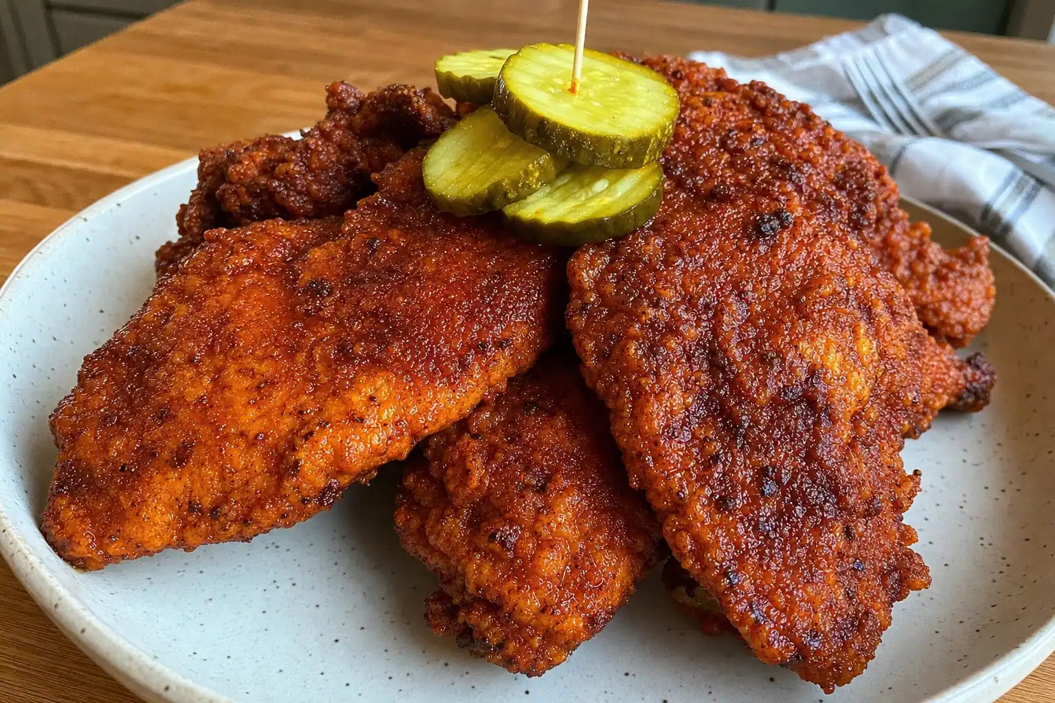Nashville Hot Chicken: Nashville style hot chicken at home — Dinner recipe | Afoodrink