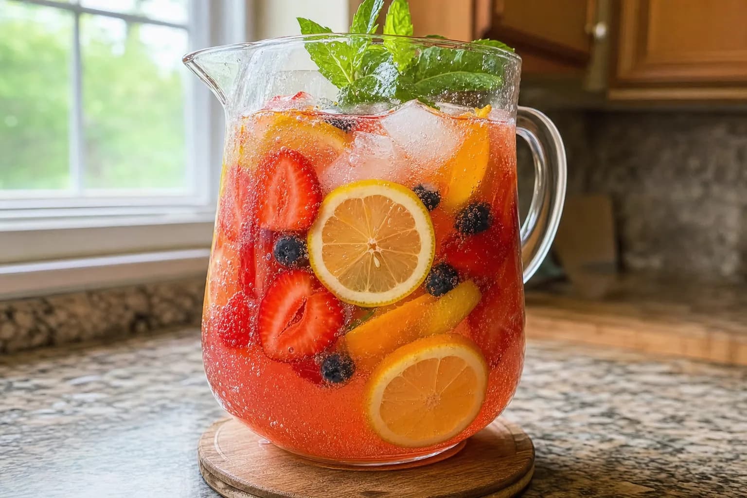 Non-Alcoholic Punch: easy non-alcoholic party punch — Drinks recipe | Afoodrink