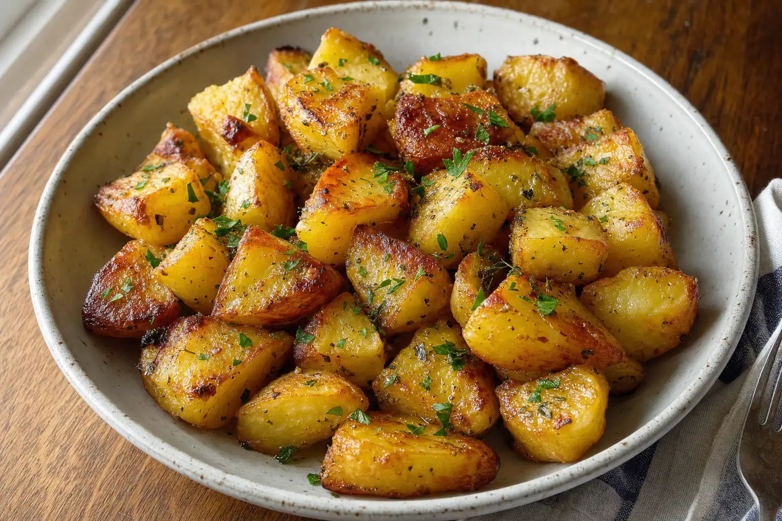 Oven Roasted Potatoes: easy oven roasted potatoes — Salads & sides recipe | Afoodrink