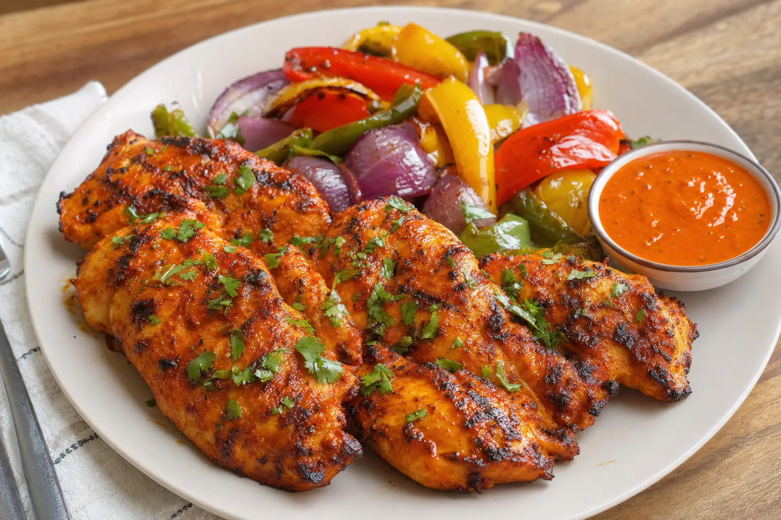 Peri Peri Chicken: homemade piri piri chicken thighs — Main Course recipe | Afoodrink
