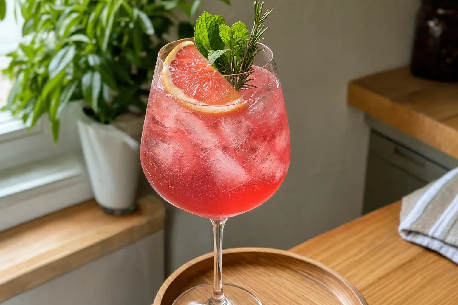 Pink Gin Spritz: easy pink gin cocktail with prosecco — Drinks recipe | Afoodrink