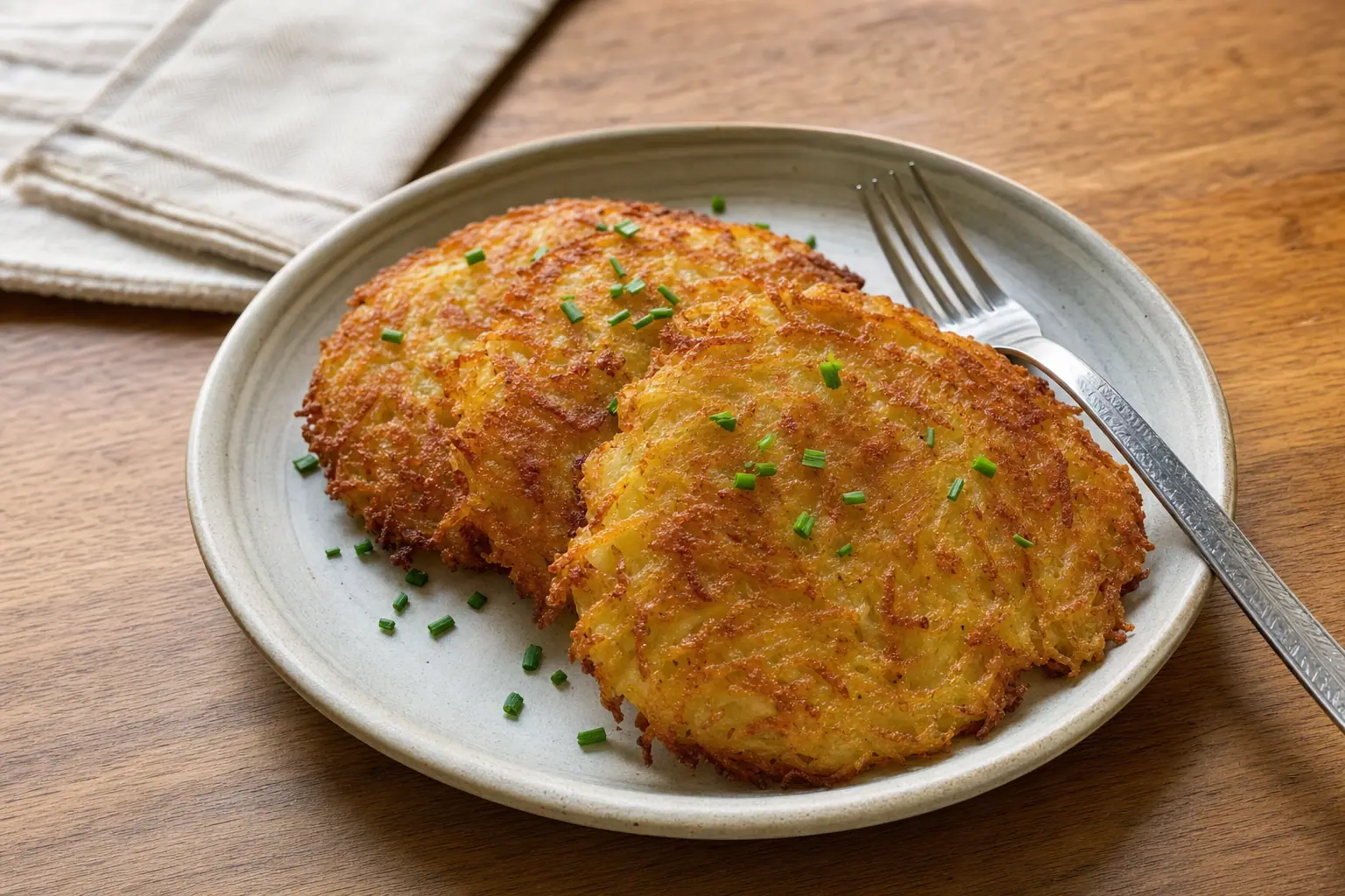 Potato Pancakes: crispy grated potato pancakes — Salads & sides recipe | Afoodrink