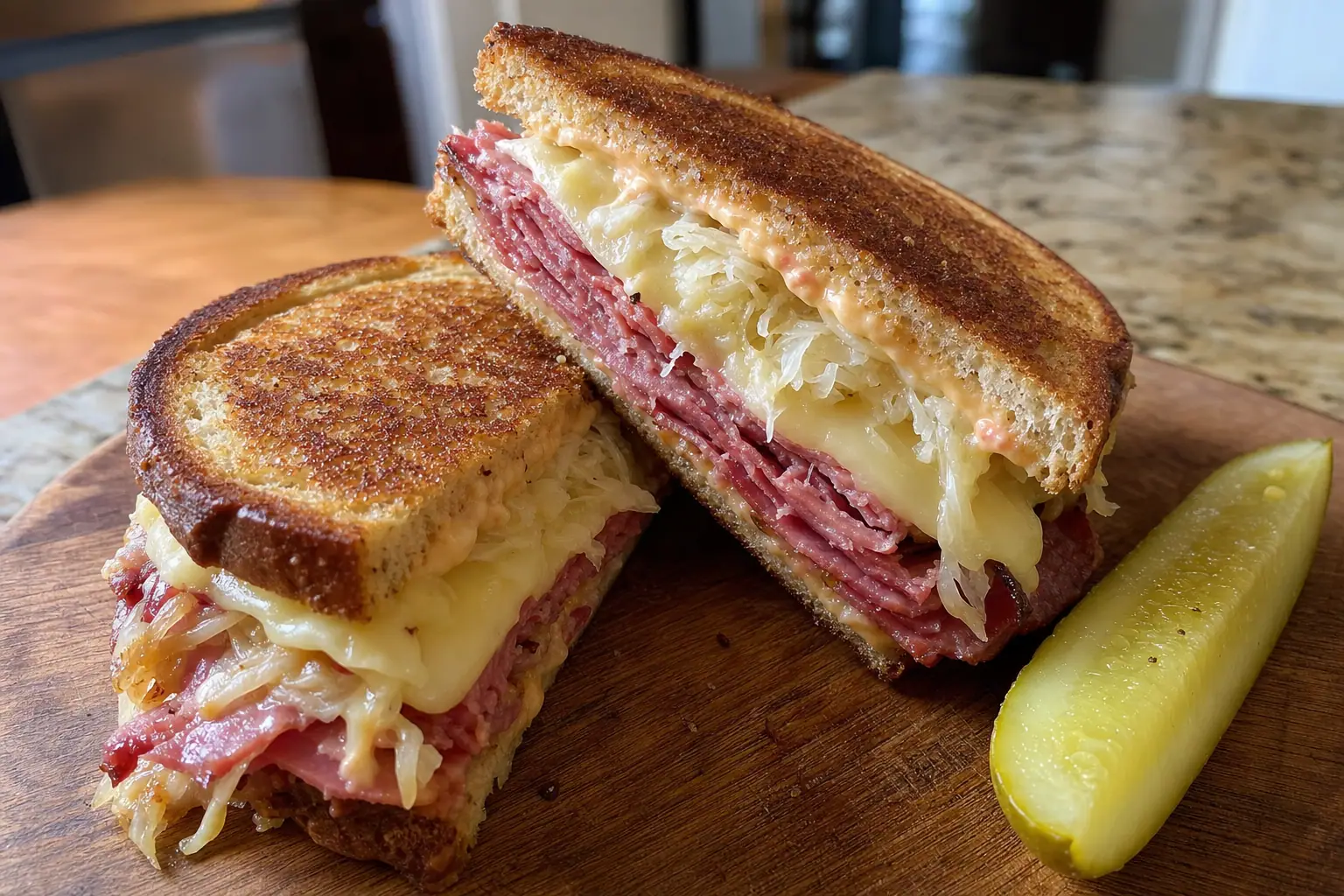Classic Reuben Sandwich: lunch sandwich — Lunch & light meals recipe | Afoodrink