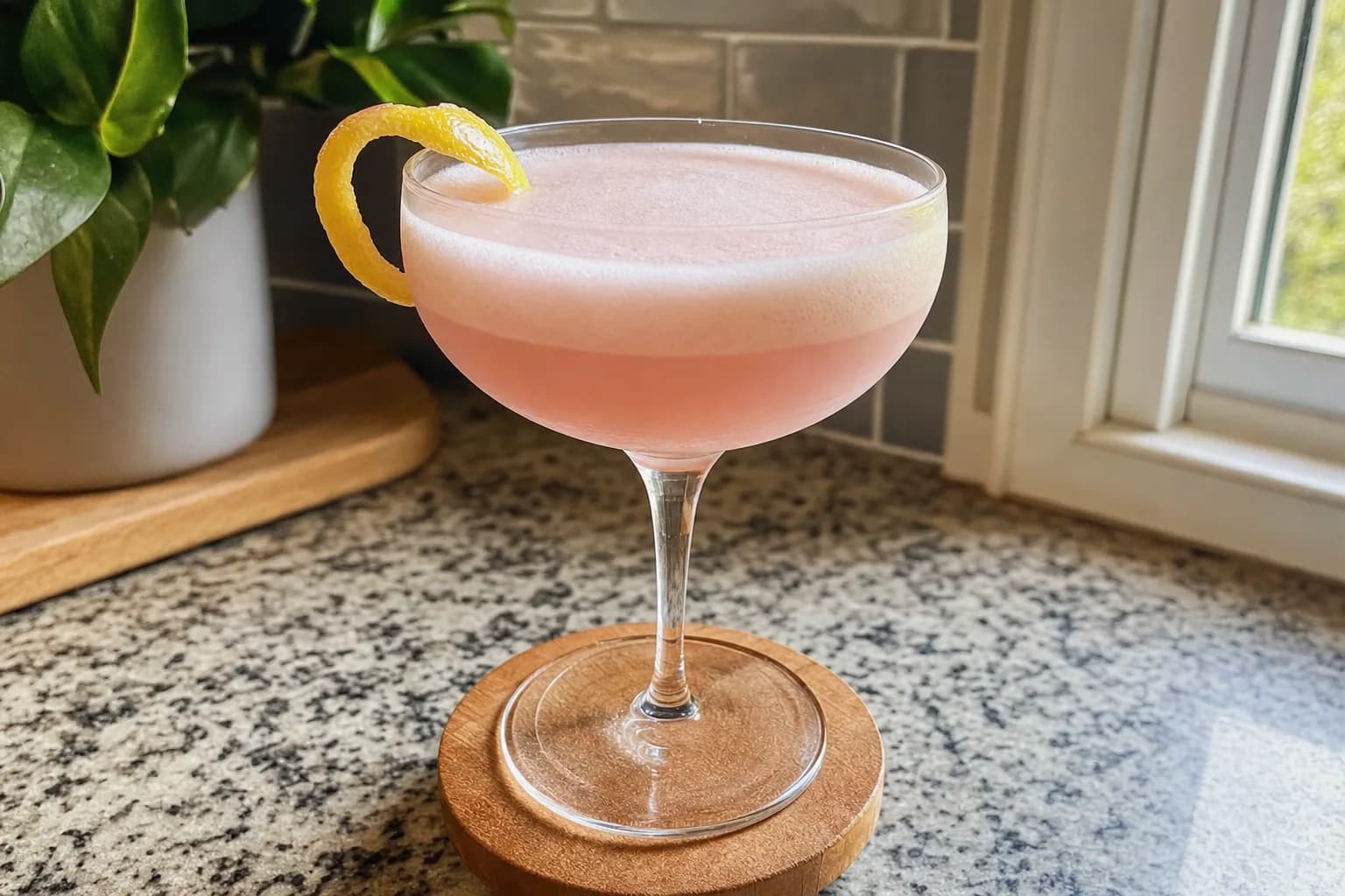 Rhubarb & Custard Cocktail: creamy rhubarb cocktail with vodka — Drinks recipe | Afoodrink