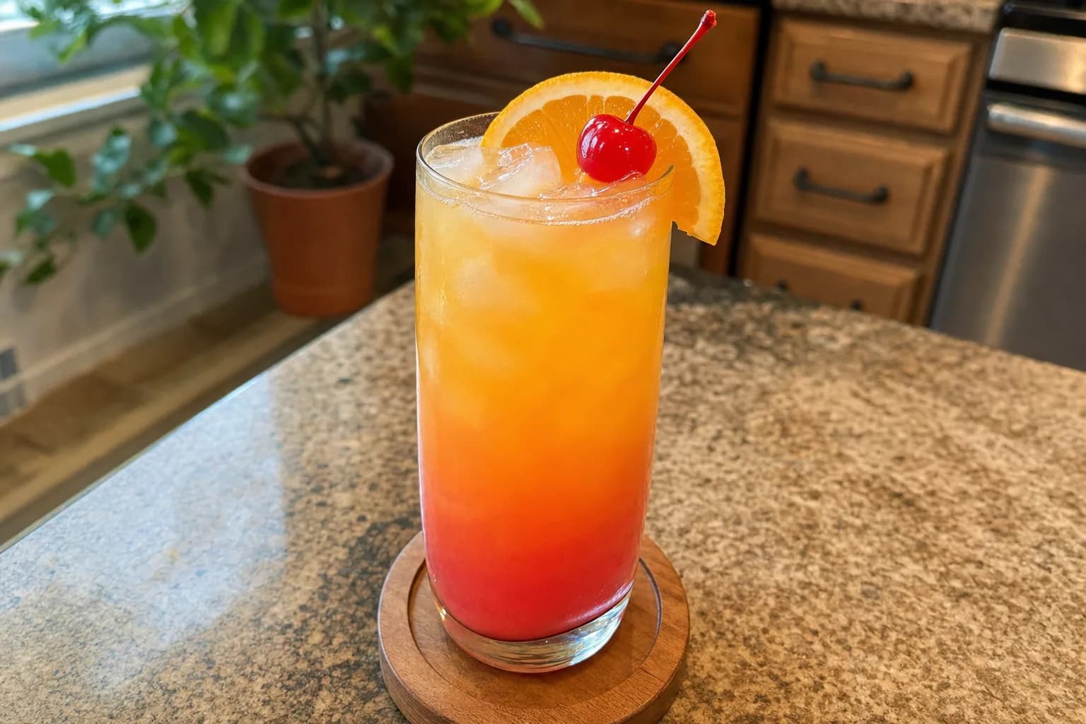 Sex on the Beach Cocktail: classic vodka peach schnapps cocktail — Drinks recipe | Afoodrink