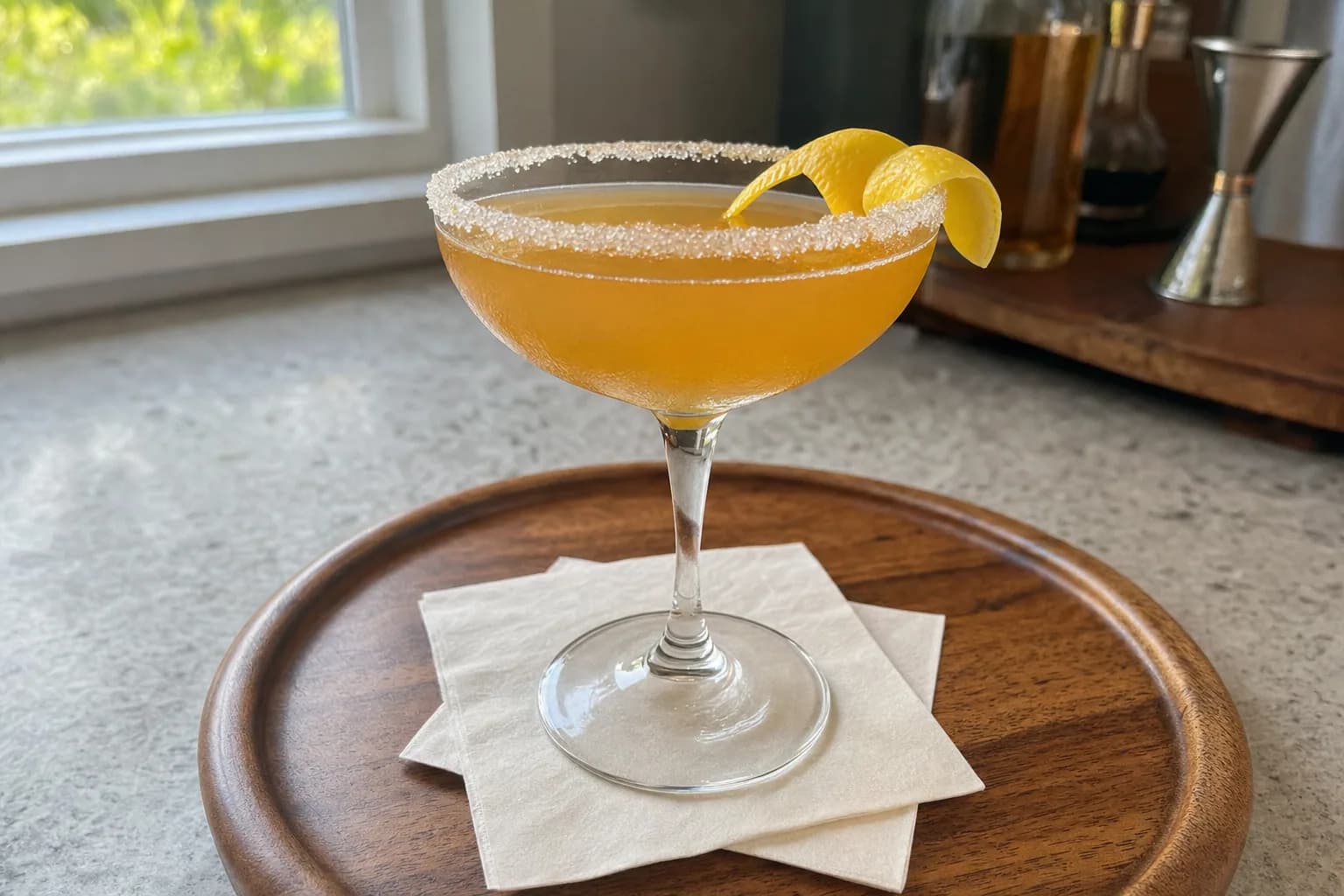 Sidecar: cognac Sidecar with Cointreau — Drinks recipe | Afoodrink
