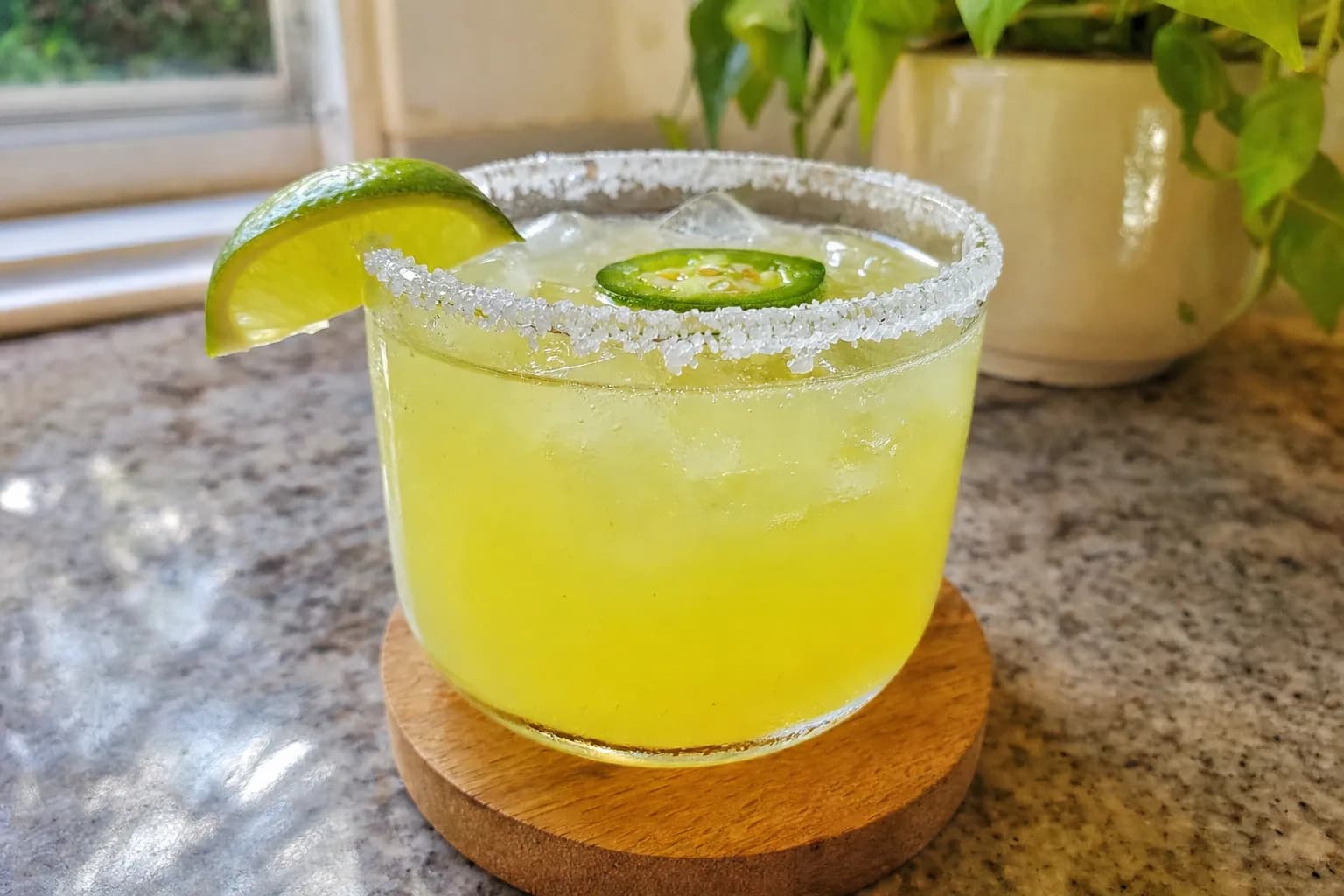 Spicy Margarita: fresh lime spicy margarita — Drinks recipe | Afoodrink